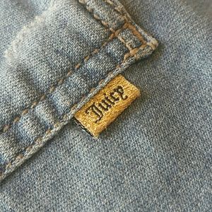 Juicy Couture distressed stretch jegging jeans